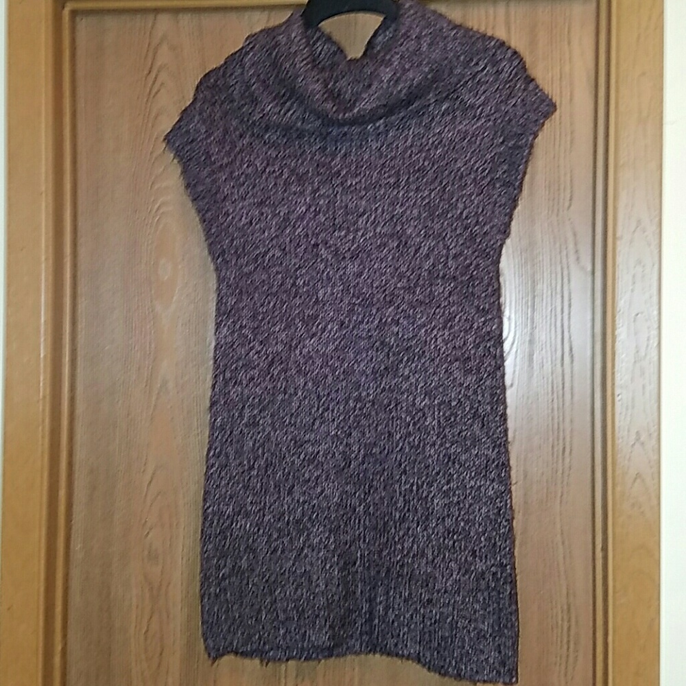 Nine West purple cowl neck knit tunic - Picture 1 of 8